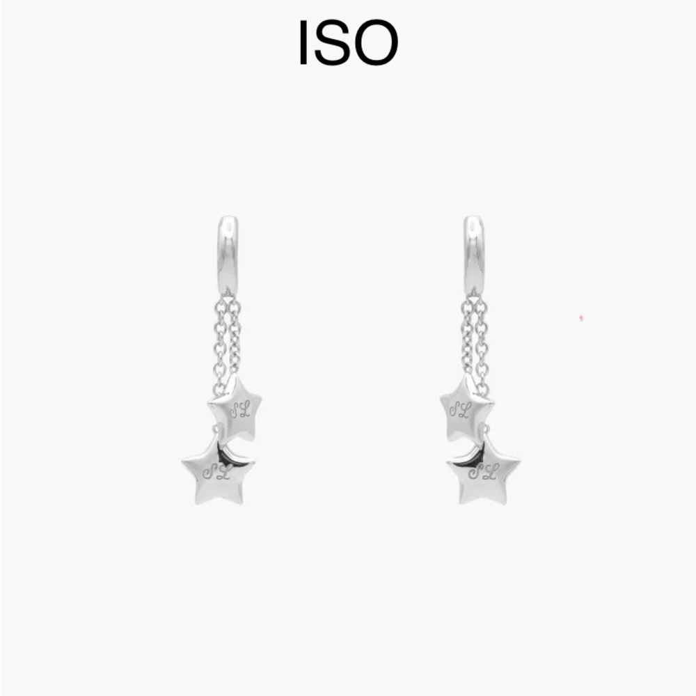 ISO Sandy Liang Twin Earrings in Sterling Silver